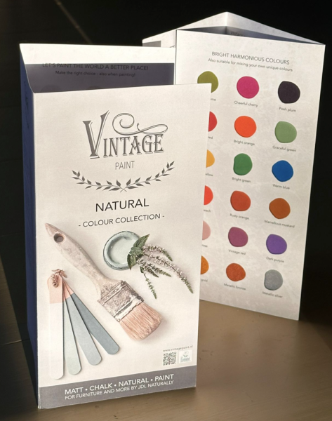 Farbkarte Vintage Paint NEU 69 Farben